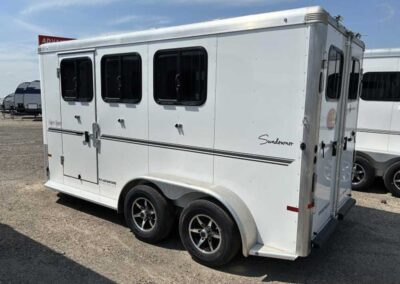 2023 Sundowner Super Sport 3 Horse Bumper Pull Trailer