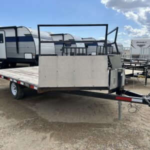 2023 Squirrel Creek 102"x12' Drive On/Off Snowmobile Trailer