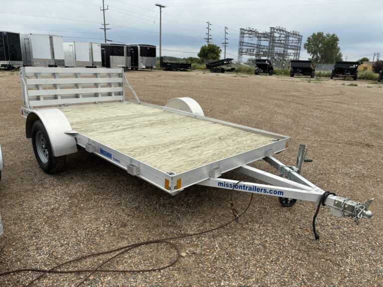 2023 Mission 80"x12' Utility Trailer