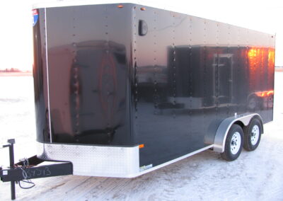 2026 INTERSTATE 7X16 ENCLOSED CARGO TRAILER MODEL - SFC716TA2 3500LB AXLES SIDE DOOR REAR BARN DOORS 6'6" INTERIOR HEIGHT