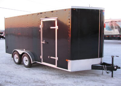 2026 INTERSTATE 7X16 ENCLOSED CARGO TRAILER MODEL - SFC716TA2 3500LB AXLES SIDE DOOR REAR BARN DOORS 6'6" INTERIOR HEIGHT