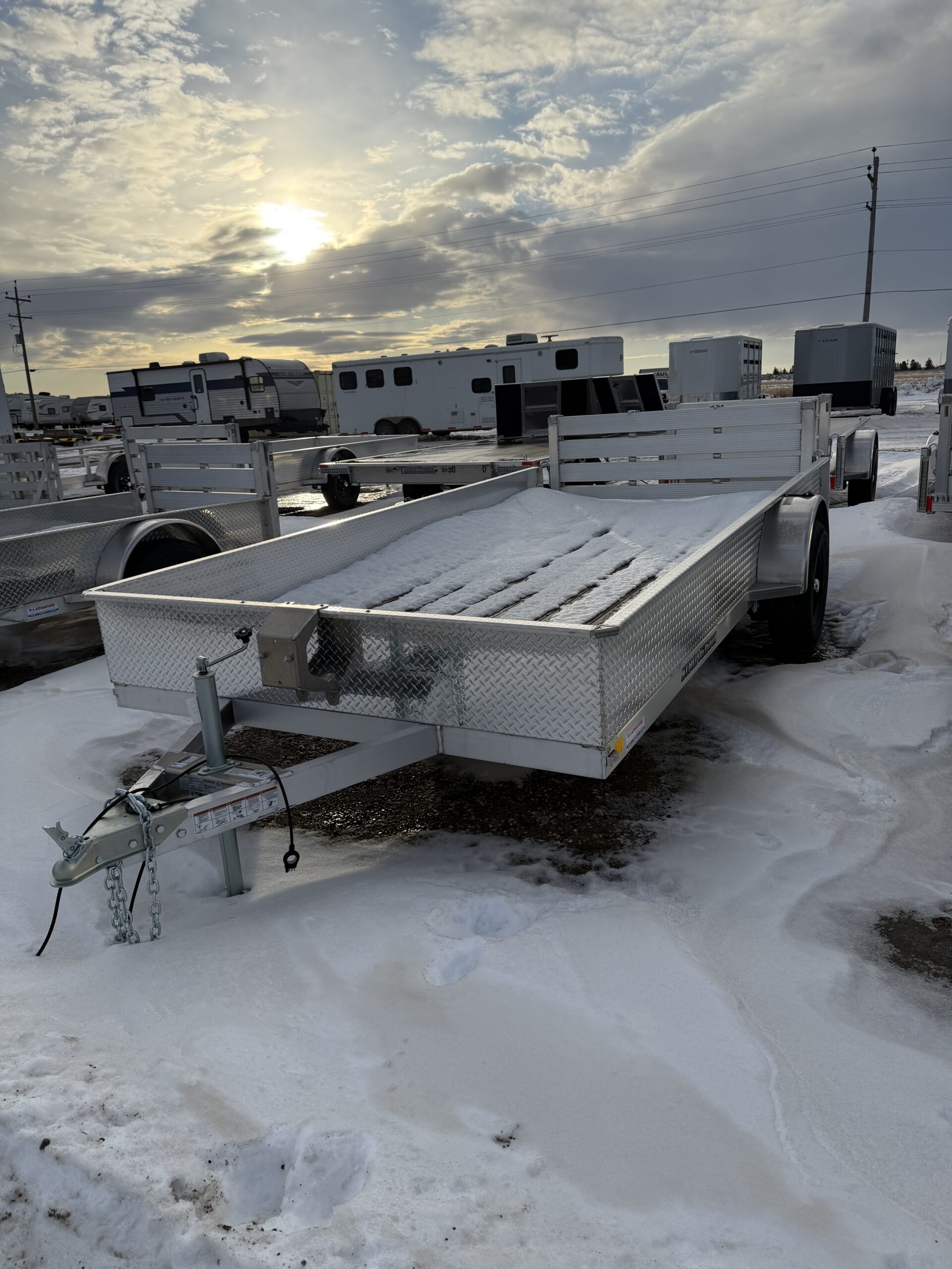 2025 STRONGHAUL 82"X14' UASS UTILITY TRAILER