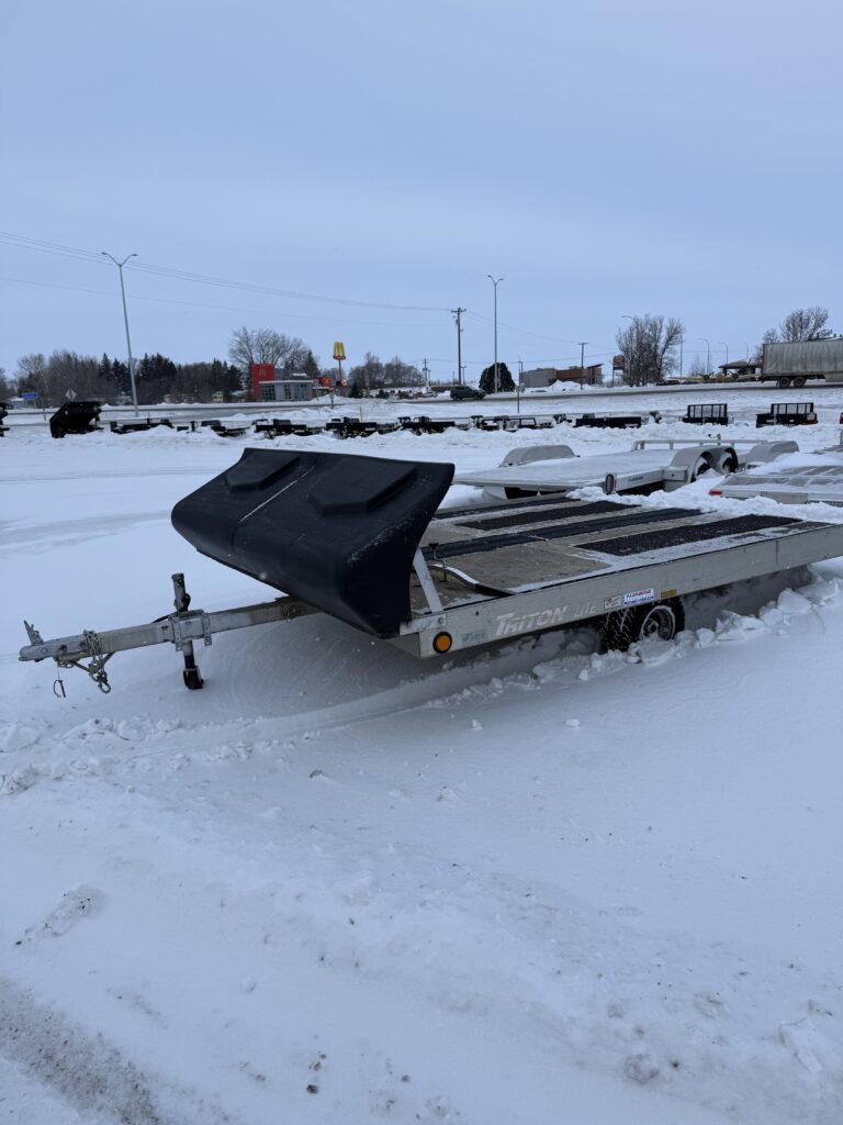 TRITON 2 PLACE SKIDOO TRAILER