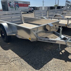 2026 Stronghaul UASS 60"x 8' Folding Rear Ramps 4x Tie Down Solid Rail Side 