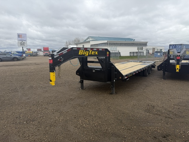 2026 Big Tex 22GN 30' Gooseneck 30' Gooseneck Front Tool Box 5' Dove with Mega Ramps