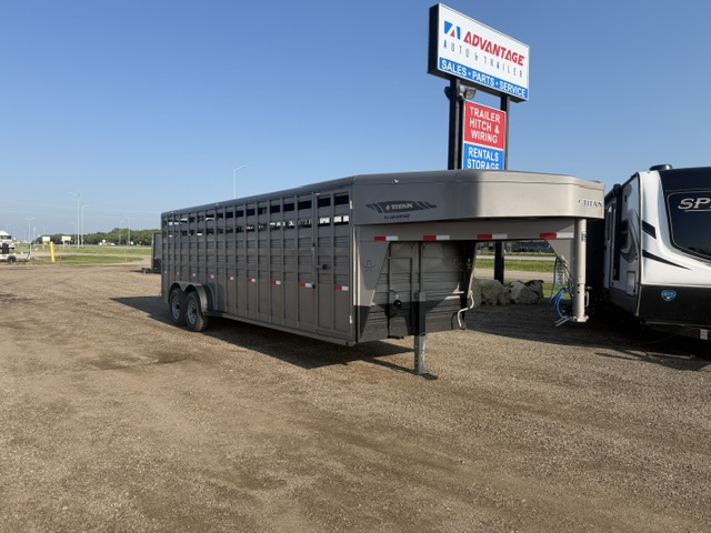 2026 Titan 24' Stock trailer GN
