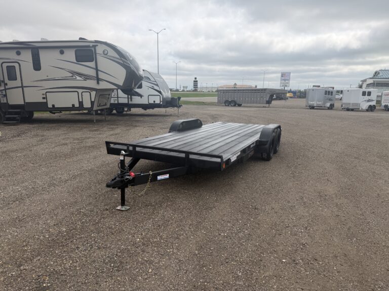 2027 Rainbow 18' Car Hauler Smooth Fender Hideaway Ramps Straight Deck
