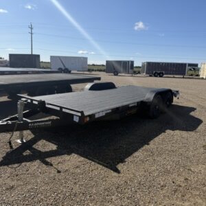2027 Rainbow Express 18' Car Hauler Smooth Fenders Hideaway Ramps Straight Deck  2x5200 Axles